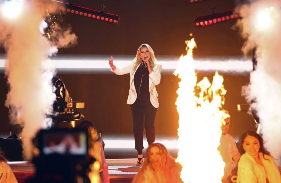 Helene Fischer präsentierte bei «Wetten, dass..?» ihren Song «Null auf 100».