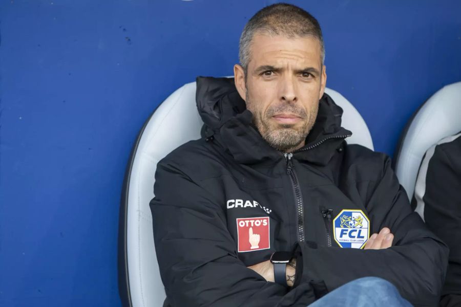 Fabio Celestini sitzt beim FC Luzern seit Januar 2020 auf der Trainer-Bank.