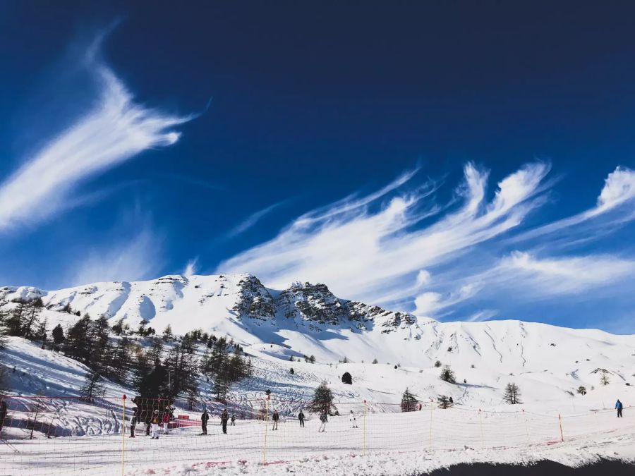 Schnee Berge Wintersport