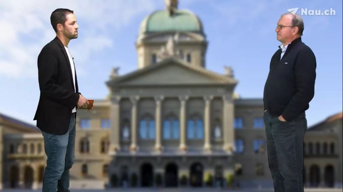 Christof Vuille, Stv. Chefredaktor Politik und Wirtschaft, im Gespräch mit Claude Longchamp, Politologe am Institut für Politikwissenschaft der Universität in Bern. SP Stempelsteuer Abstimmung