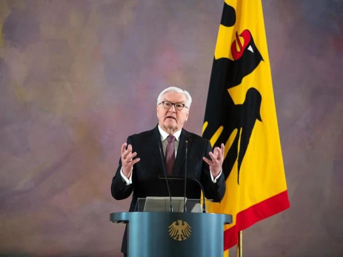 Bundespräsident Steimeier während einer Pressekonferenz im Schloss Bellevue. Foto: Bernd von Jutrczenka/dpa Bundespräsident Steimeier während einer Pressekonferenz im Schloss Bellevue. Foto: Bernd von Jutrczenka/dpa