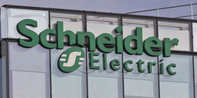 Logo von Schneider Electric. (Symbolbild) Schneider Electric