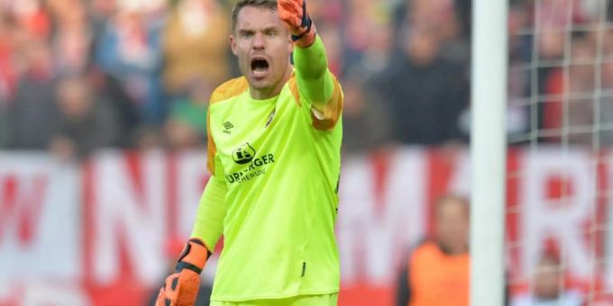 Steht weiter im Tor des 1. FC Nürnberg: Christian Mathenia. Foto: Timm Schamberger Steht weiter im Tor des 1. FC Nürnberg: Christian Mathenia. Foto: Timm Schamberger