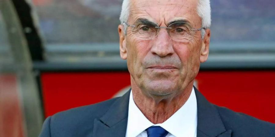 Der Italiener Edoardo Reja wird Nationaltrainer Albaniens. Foto: Alessandro Di Meo/ANSA/dpa