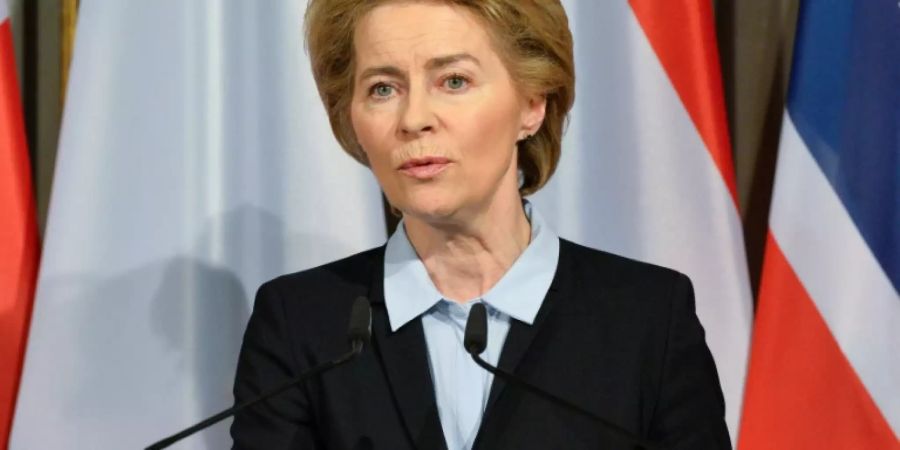 Von der Leyen am Freitag in München