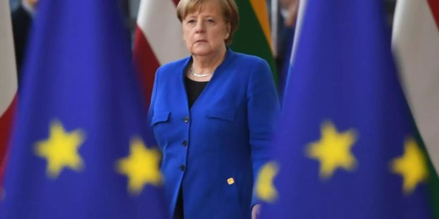 Seit vielen Jahren Dauergast in Brüssel: Bundeskanzlerin Angela Merkel trifft beim EU-Sondergipfel zum Brexit ein. Foto: Stefan Rousseau/PA Wire