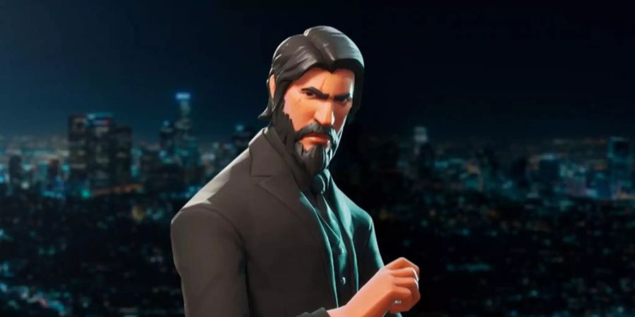 John Wick aus Fortnite.