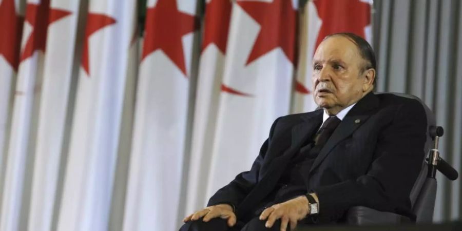 Steht gehörig unter Druck: Abdelaziz Bouteflika, Präsident von Algerien, hat eine neue Regierung ernannt. Foto: Sidali Djarboub/AP