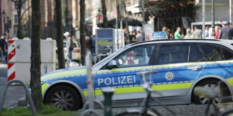 Polizeiauto in Düsseldorf