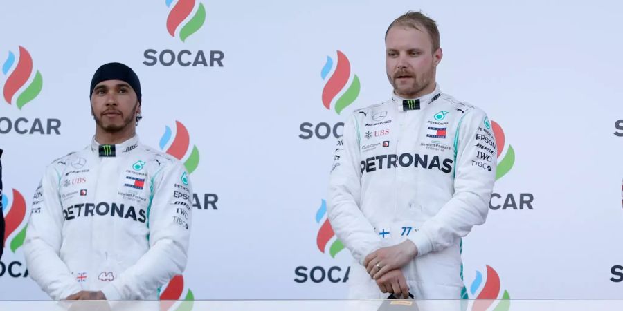 Valtteri Bottas Lewis Hamilton