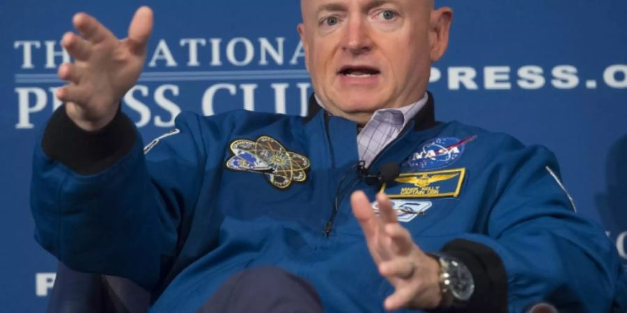 Der frühere US-Astronaut Mark Kelly strebt in die grosse Politik