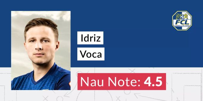 Die Nau-Note für Idriz Voca Idriz Voca FC Luzern