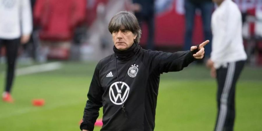 Bundestrainer Joachim Löw tritt mit dem DFB-Team in den Niederlanden an. Foto: Federico Gambarini