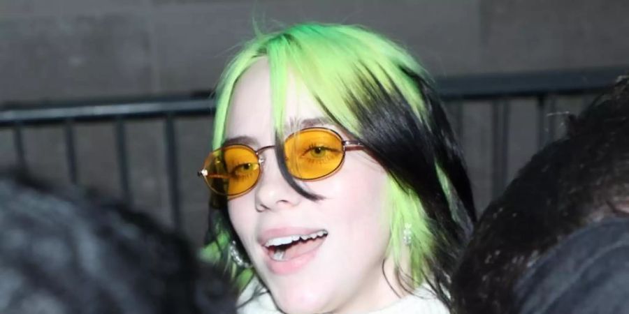 Billie Eilish ist mit ihrem Bondsong in den Charts. Foto: Yui Mok/PA Wire/dpa