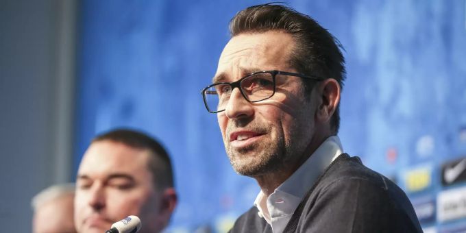 Michael Preetz, Geschäftsführer von Hertha Berlin. Michael Preetz Hertha Berlin