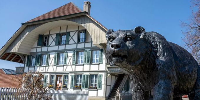 Die Gemeindeverwaltung in Bäriswil. - Bäriswil