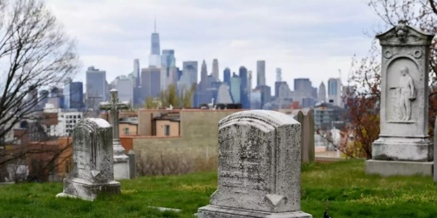 Ein Friedhof in Manhattan