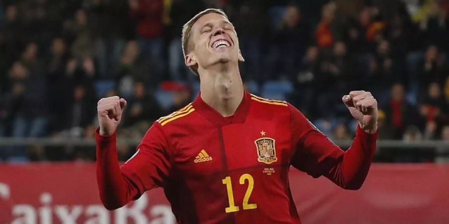 Ist in den Fokus von RB Leipzig gerückt: Der Spanier Dani Olmo. Foto: Miguel Morenatti/AP/dpa