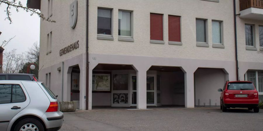 Die Gemeindeverwaltung in Teufenthal.