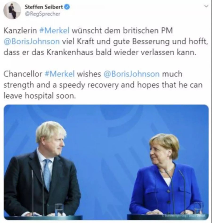 Boris Johnson Angela Merkel