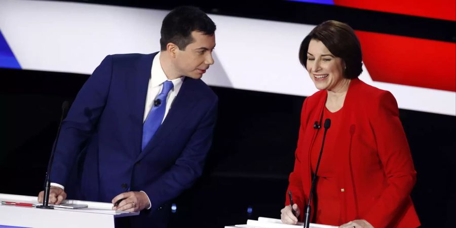 Buttigieg Amy Klobuchar