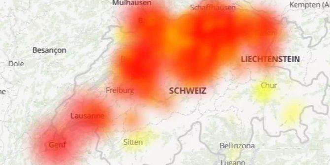 Swisscom Störung