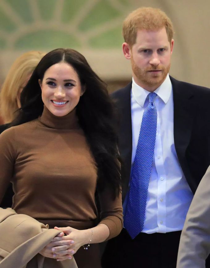 Meghan Markle und Prinz Harry loben die Queen für ihre Rede. meghan markle prinz harry