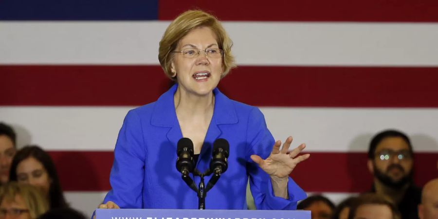 Vorwahl Iowa Elizabeth Warren