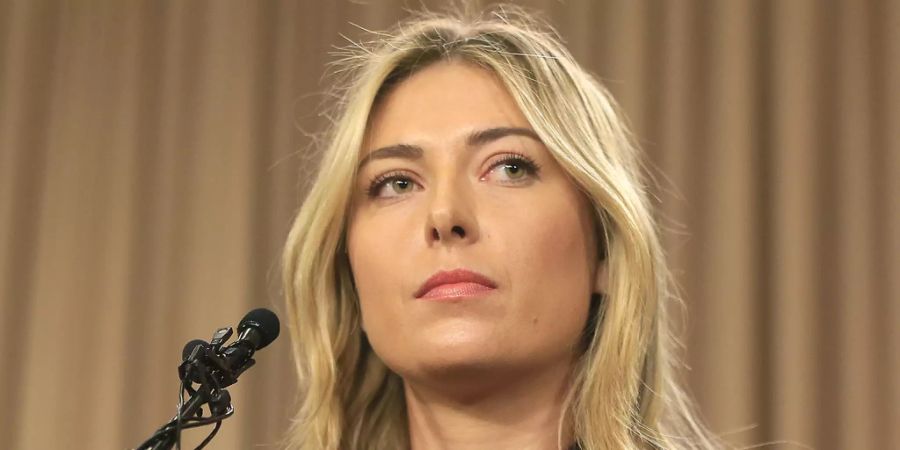 Die Doping-Sperre von 2016 wirft einen dunklen Schatten über die Karriere von Sharapova.