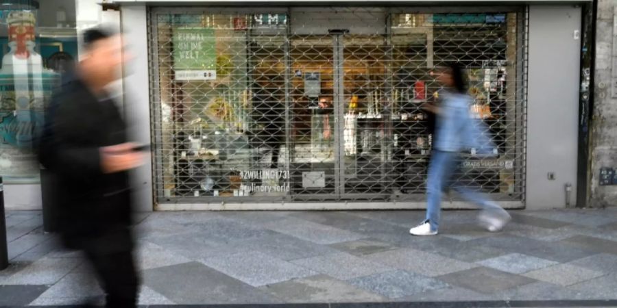 Geschlossenes Geschäft in Köln