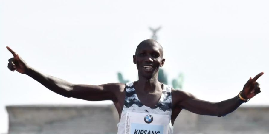 Kipsang beim Berlin-Marathon 2018