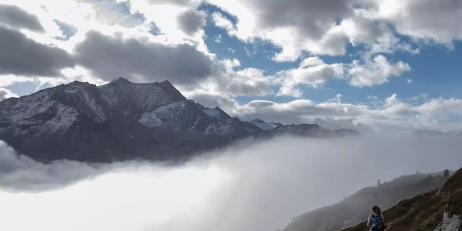 Der Monat Oktober brachte der Schweiz milde Temperaturen und reichlich Niederschläge. (Archivbidl)