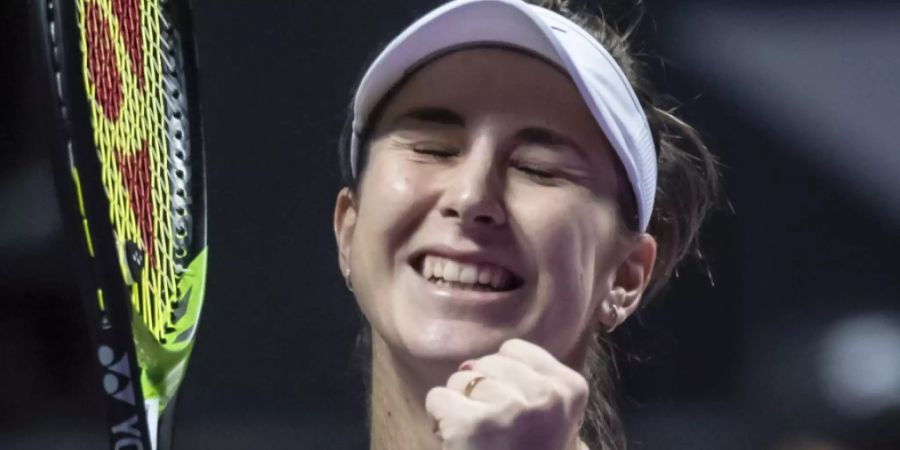 Belinda Bencic eröffnen sich dank dem ersten Sieg gute Perspektiven