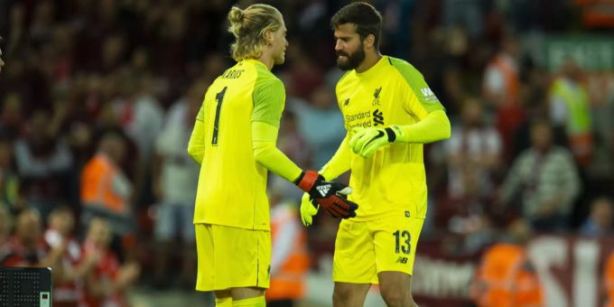 Alisson Becker löste Karius im Tor der «Reds» ab. fc liverpool