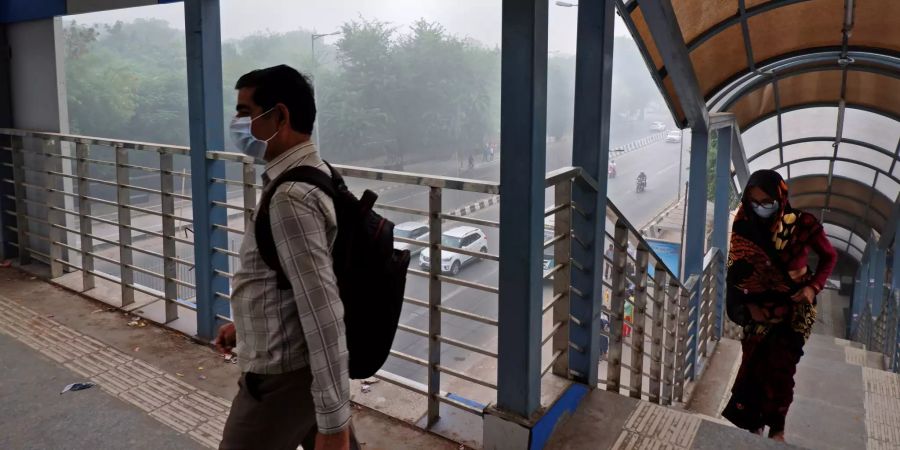 Smog: Gesundheitsnotstand in Neu Delhi