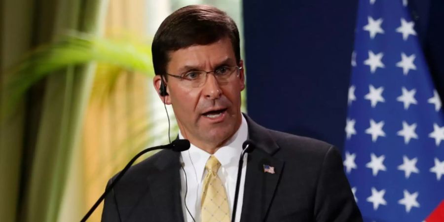 US-Verteidigungsminister Esper