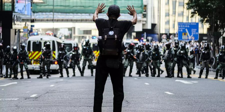 Proteste in Hongkong