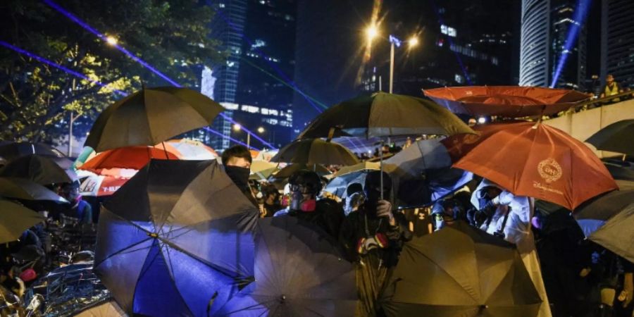 Demonstration in Hongkong