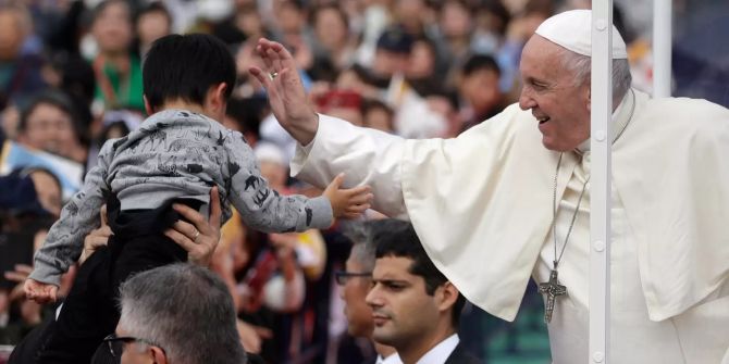 Papst Franziskus in Japan