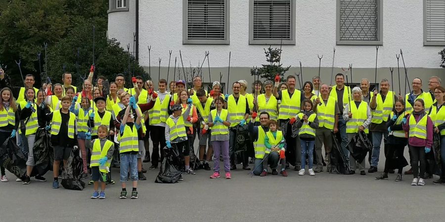 Clean-Up-Day in Kirchleerau