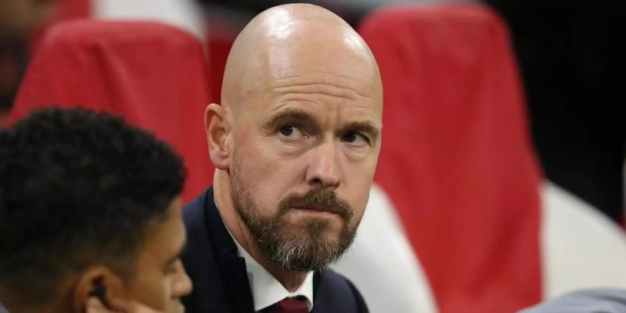 Trainer Erik ten Hag ist vertraglich bis 2022 an Ajax Amsterdam gebunden. Foto: James Wilson/CSM via ZUMA Wire/dpa