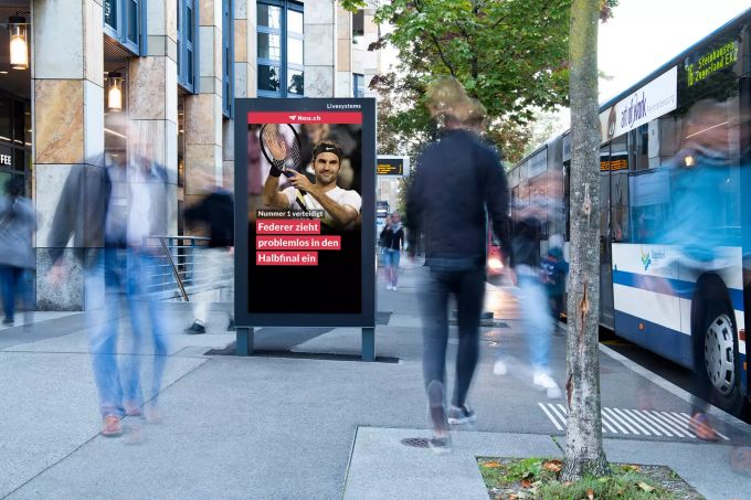 cityscreen: Die Tamoil SA hat grünes Licht für die Installation von 68 neuen Screens gegeben. cityscreen