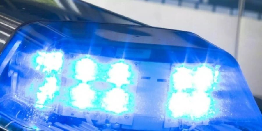 Blaulicht Polizei Wagen uvrier