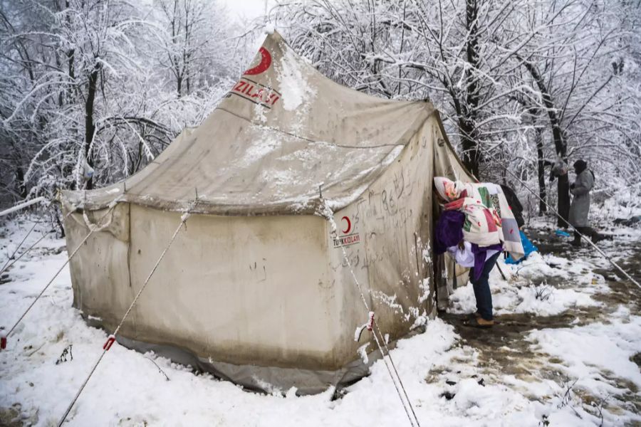 flüchtlingslager bosnien