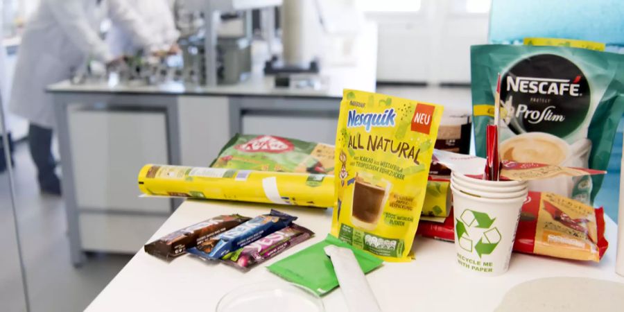 Nestlé verpackung plastik