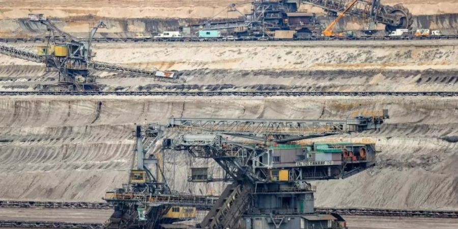 Tagebau Vereinigtes Schleenhain im Leipziger Braunkohlerevier. Foto: Jan Woitas/dpa-Zentralbild/dpa
