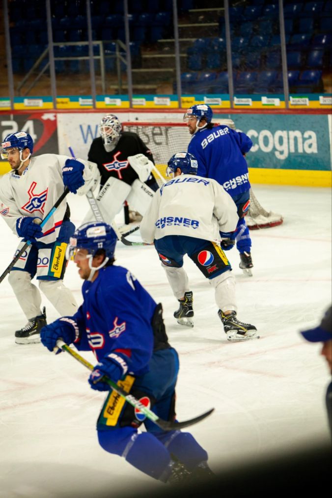 Training des EHC Kloten