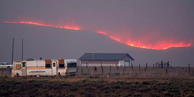 Waldbrand in Colorado