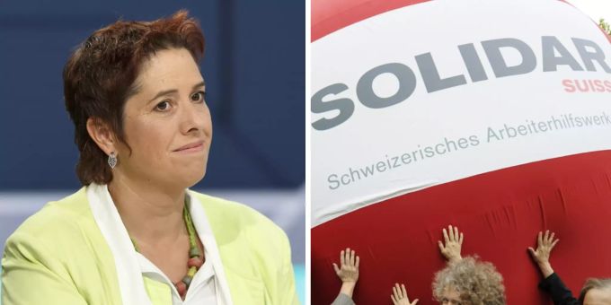 Isabelle Chevalley verbreitet «Fake News» über Solidar Suisse, behauptet das NGO. Solidar Isabelle Chevalley