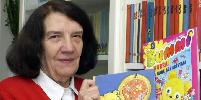 Ursula Böhnke-Kuckhoff ist die Erfinderin der Kinderzeitschrift «Bummi». Foto: Bernd Settnik/dpa-Zentralbild/dpa Ursula Böhnke-Kuckhoff ist die Erfinderin der Kinderzeitschrift «Bummi». Foto: Bernd Settnik/dpa-Zentralbild/dpa